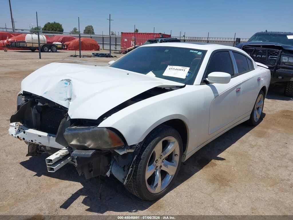 2C3CDXHG8CH142208 2012 DODGE CHARGER photo no. 2