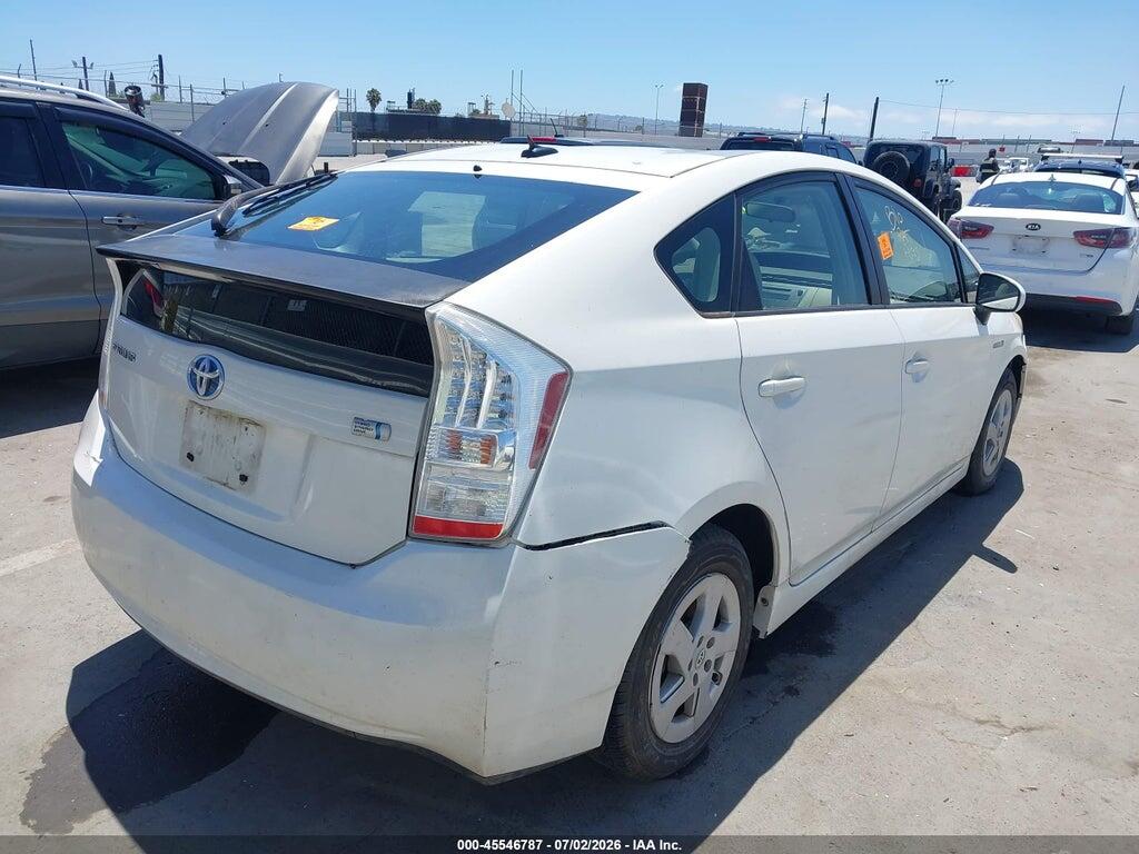 JTDKN3DUXA0050205 2010 TOYOTA PRIUS photo no. 4