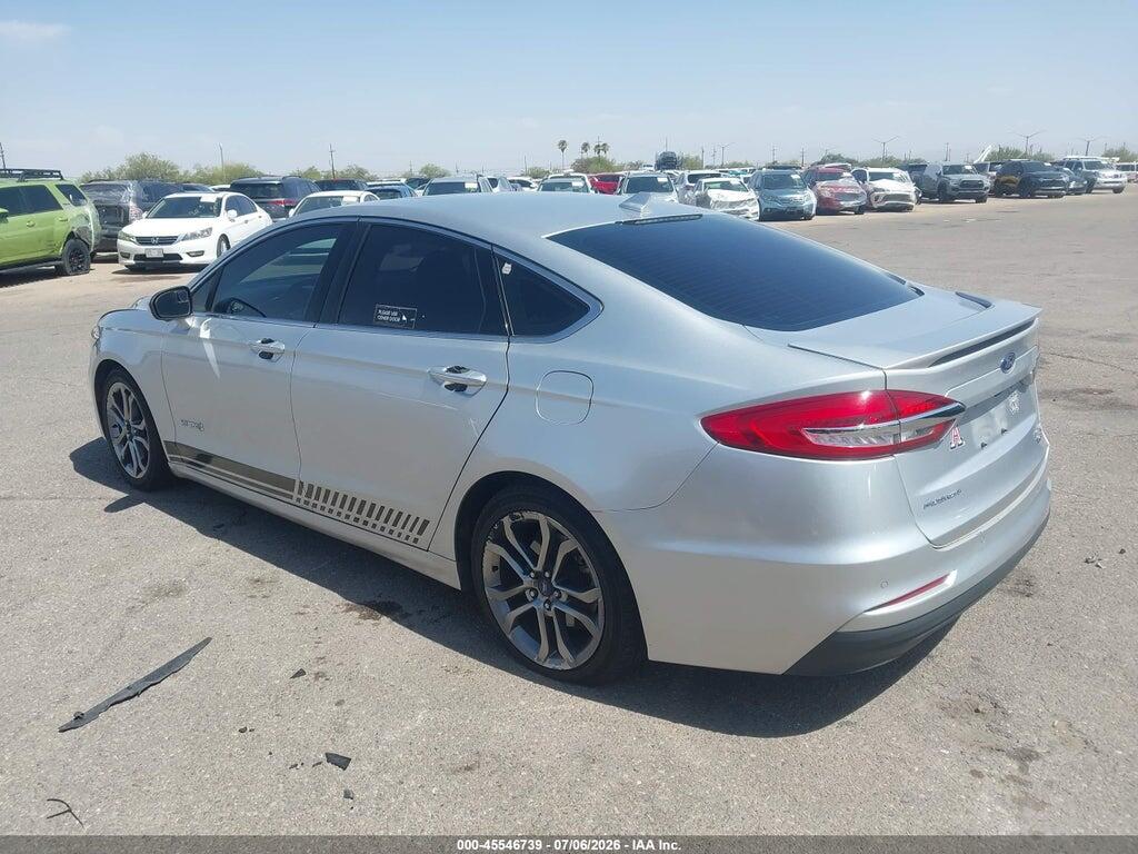 3FA6P0RU1KR235351 2019 FORD FUSION HYBRID photo no. 3