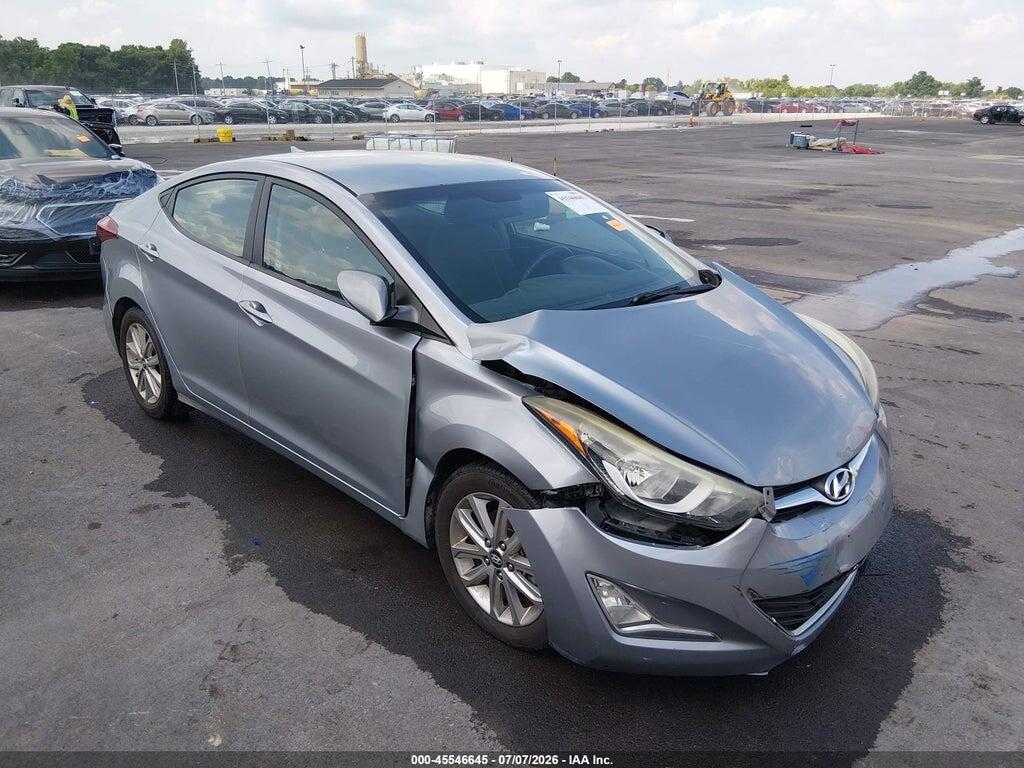 5NPDH4AE5GH661452 2016 HYUNDAI ELANTRA photo no. 1