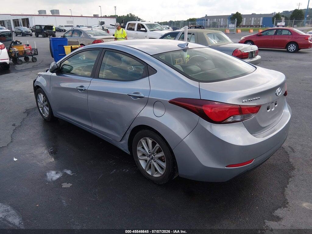 5NPDH4AE5GH661452 2016 HYUNDAI ELANTRA photo no. 3