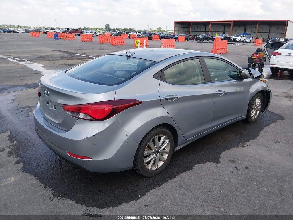 5NPDH4AE5GH661452 2016 HYUNDAI ELANTRA photo no. 4