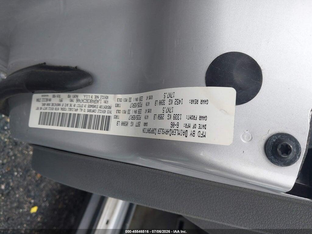 1J4GR48K36C347406 2006 JEEP GRAND CHEROKEE photo no. 9
