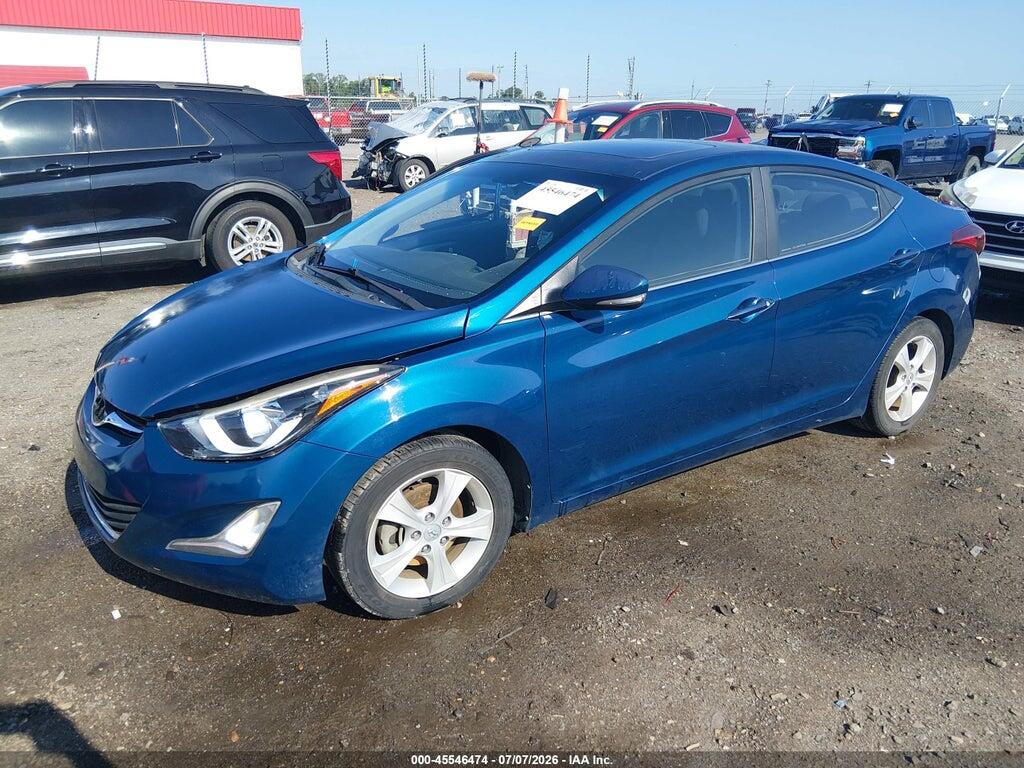 KMHDH4AE4GU567077 2016 HYUNDAI ELANTRA photo no. 2
