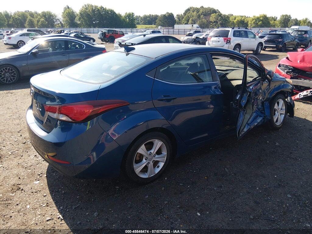 KMHDH4AE4GU567077 2016 HYUNDAI ELANTRA photo no. 4