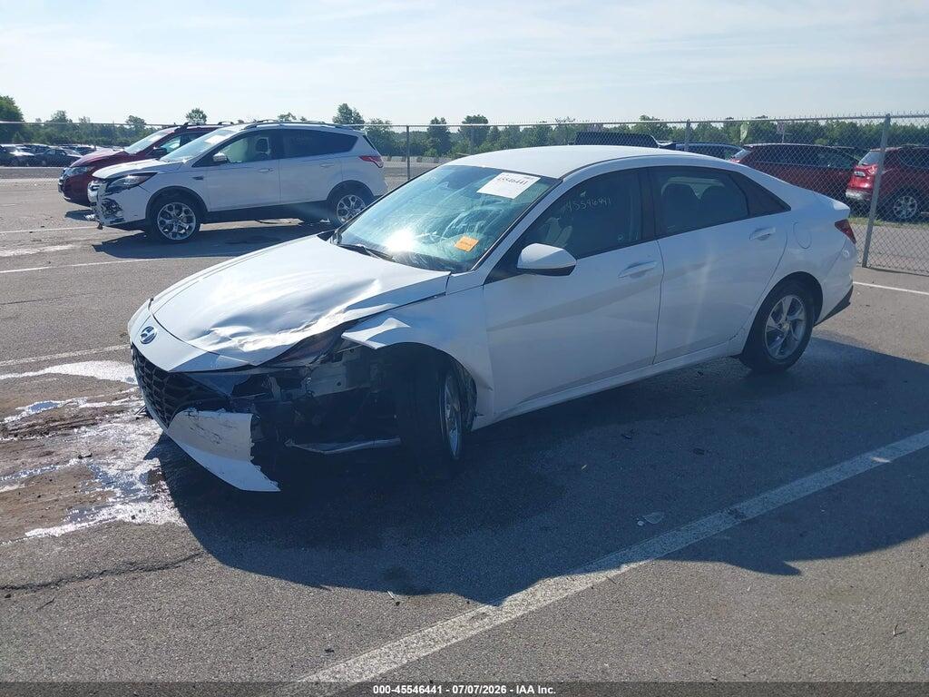 5NPLL4AG3MH015947 2021 HYUNDAI ELANTRA photo no. 2
