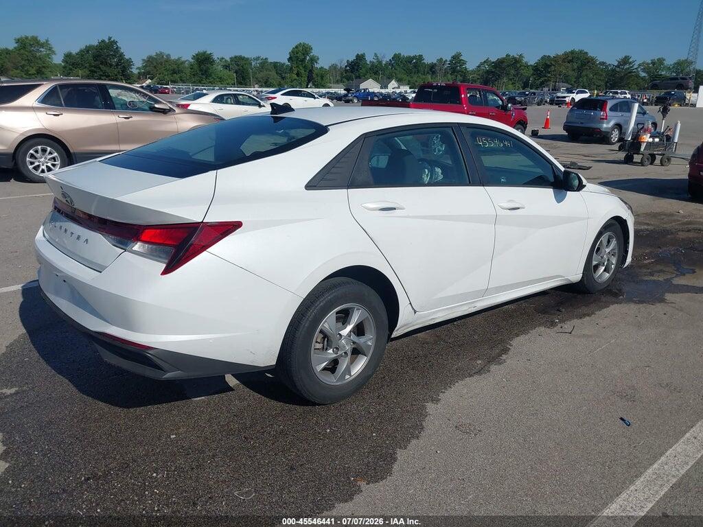 5NPLL4AG3MH015947 2021 HYUNDAI ELANTRA photo no. 4
