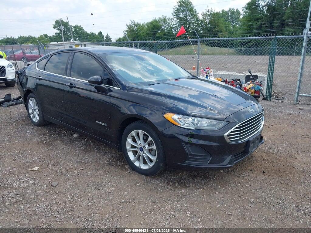 3FA6P0LU7KR109889 2019 FORD FUSION HYBRID photo no. 1
