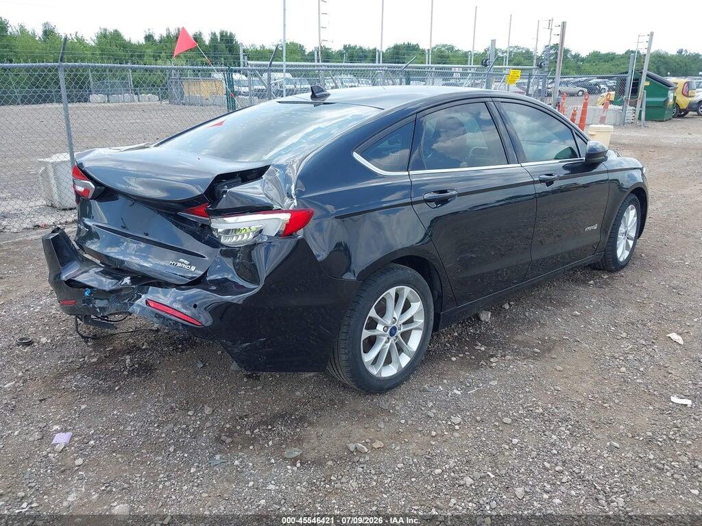 3FA6P0LU7KR109889 2019 FORD FUSION HYBRID photo no. 4