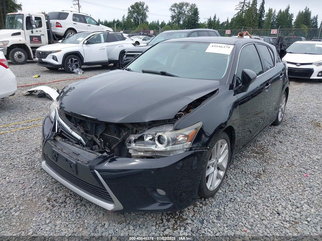 JTHKD5BH4F2226521 2015 LEXUS CT 200H photo no. 2