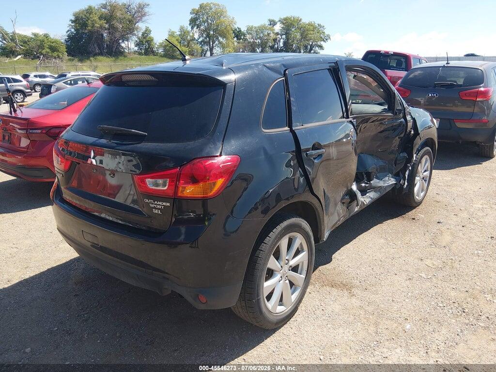 4A4AP3AW8FE043610 2015 MITSUBISHI OUTLANDER SPORT photo no. 4