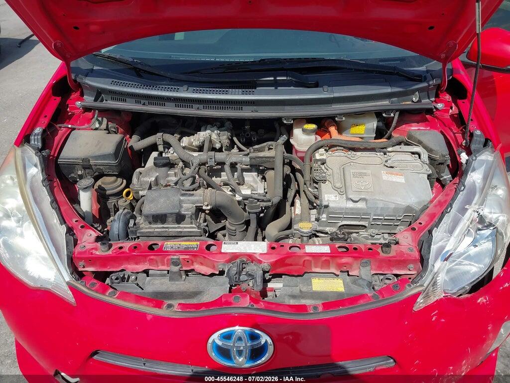 JTDKDTB32D1038772 2013 TOYOTA PRIUS C photo no. 10