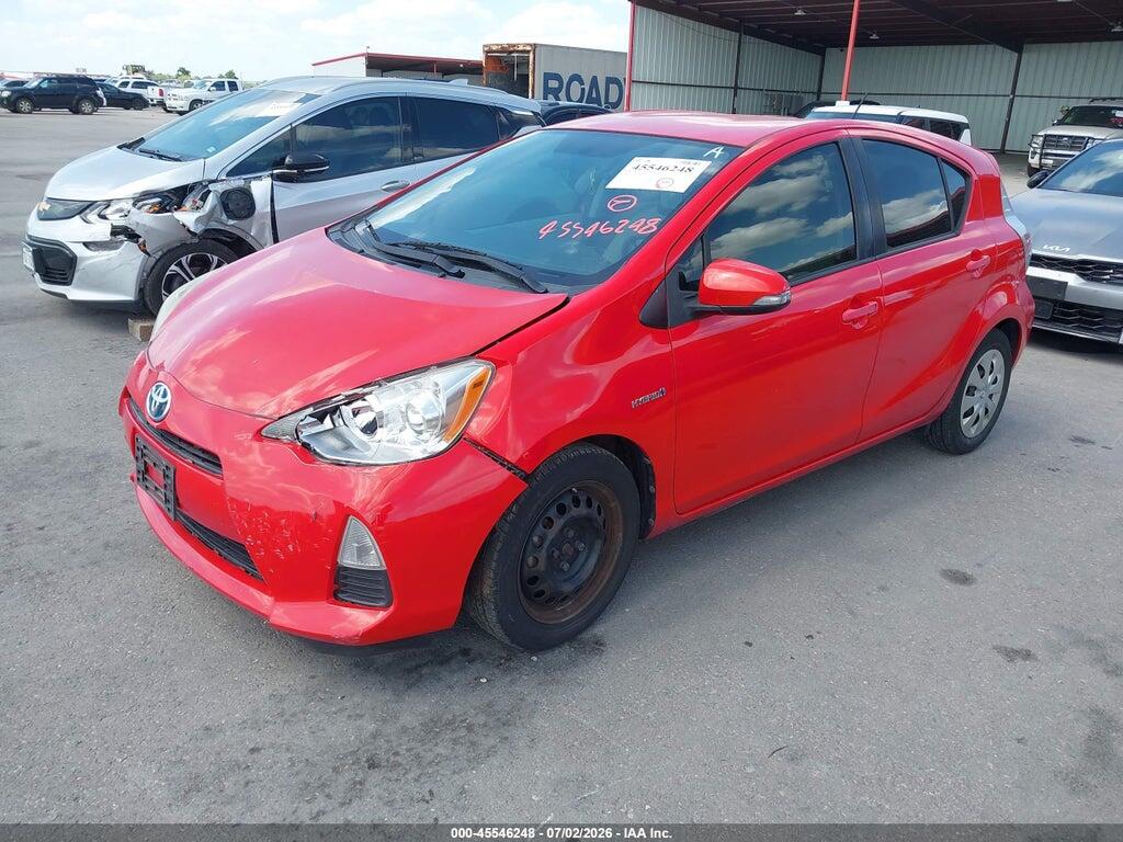 JTDKDTB32D1038772 2013 TOYOTA PRIUS C photo no. 2