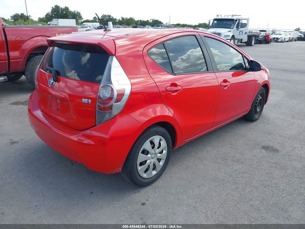 JTDKDTB32D1038772 2013 TOYOTA PRIUS C photo no. 4
