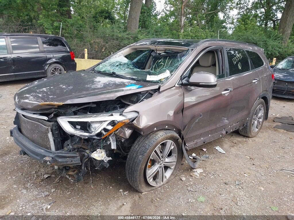 KM8SR4HF2FU123553 2015 HYUNDAI SANTA FE photo no. 2