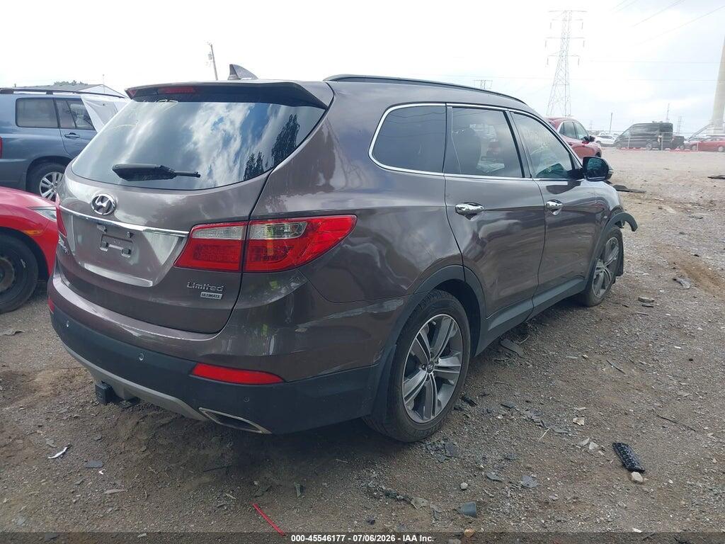 KM8SR4HF2FU123553 2015 HYUNDAI SANTA FE photo no. 4