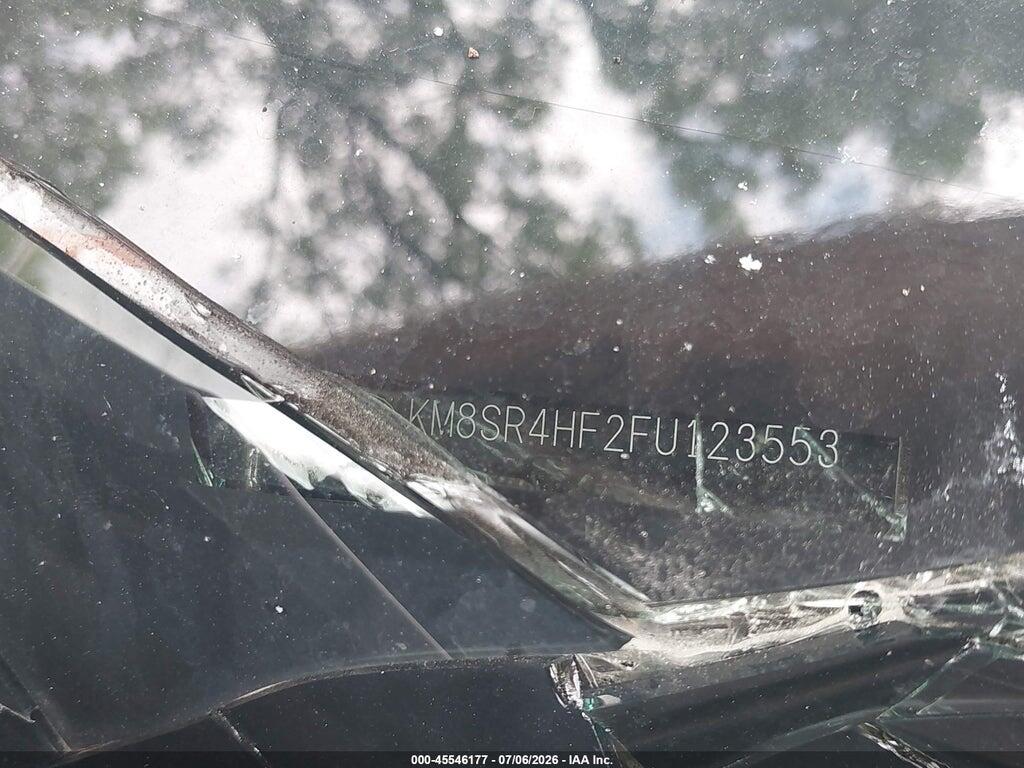 KM8SR4HF2FU123553 2015 HYUNDAI SANTA FE photo no. 9