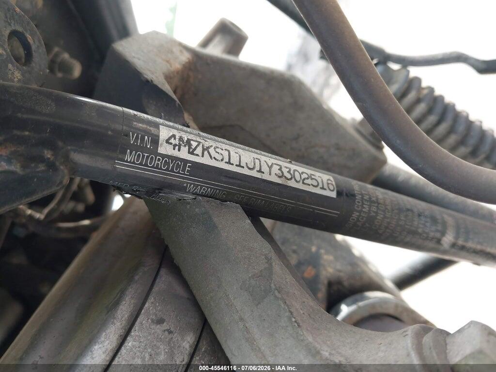 4MZKS11J1Y3302516 2000 BUELL CYCLONE photo no. 10