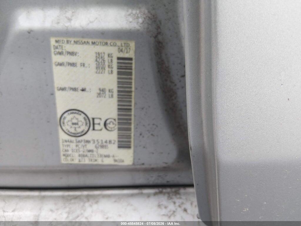 1N4AL3AP3HN351482 2017 NISSAN ALTIMA photo no. 9