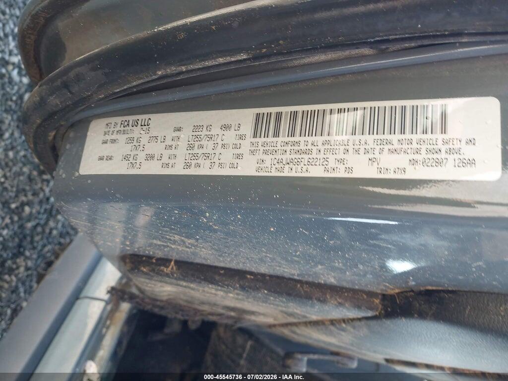 1C4AJWAG6FL622125 2015 JEEP WRANGLER photo no. 9