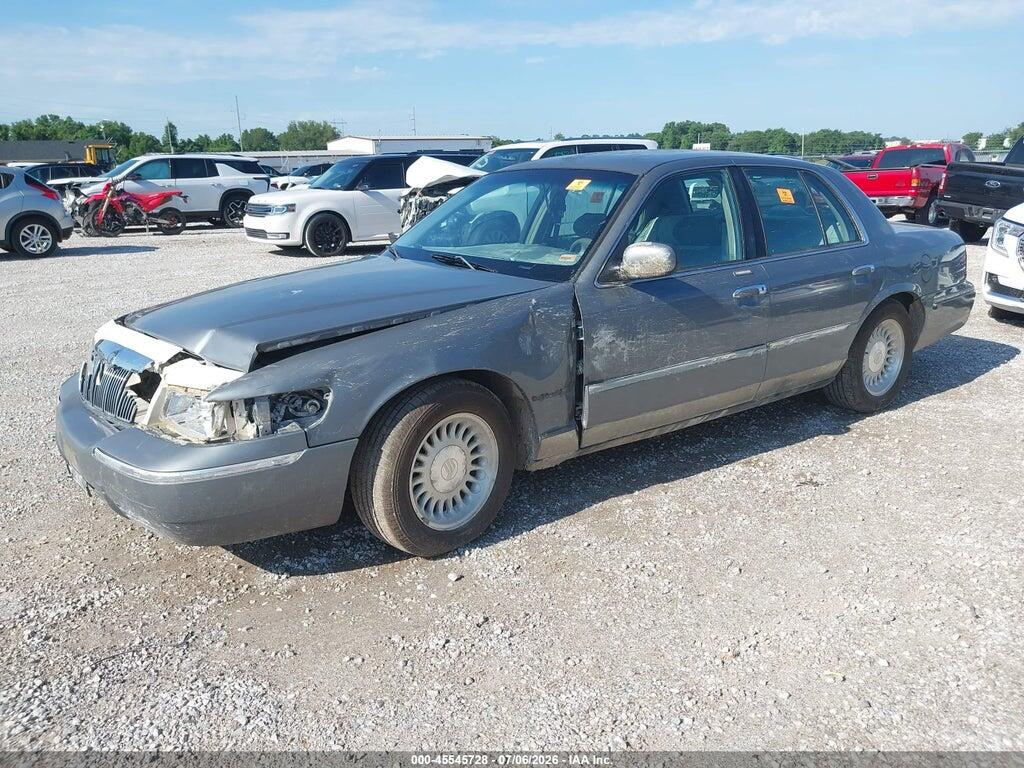2MEFM75W4WX659874 1998 MERCURY GRAND MARQUIS photo no. 2