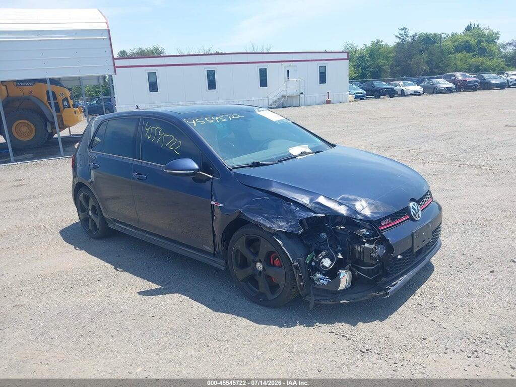 3VW547AU2HM033706 2017 VOLKSWAGEN GOLF GTI photo no. 1
