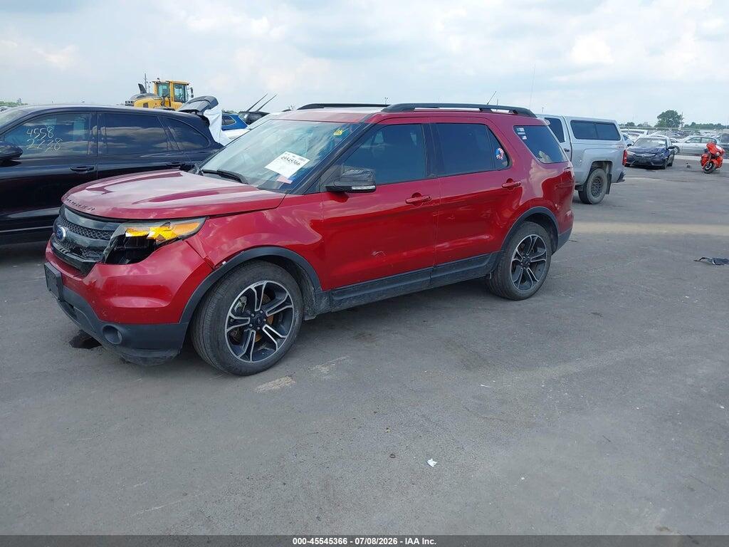 1FM5K8GT7FGA19204 2015 FORD EXPLORER photo no. 2