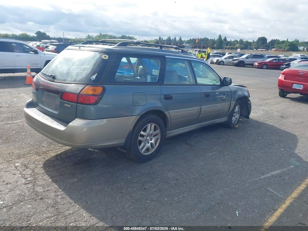 4S3BH665817624824 2001 SUBARU OUTBACK photo no. 4