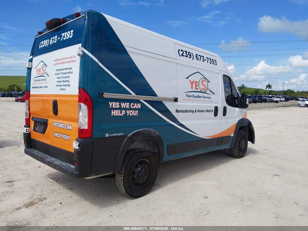 3C6TRVBG5KE550077 2019 RAM PROMASTER 1500 photo no. 4
