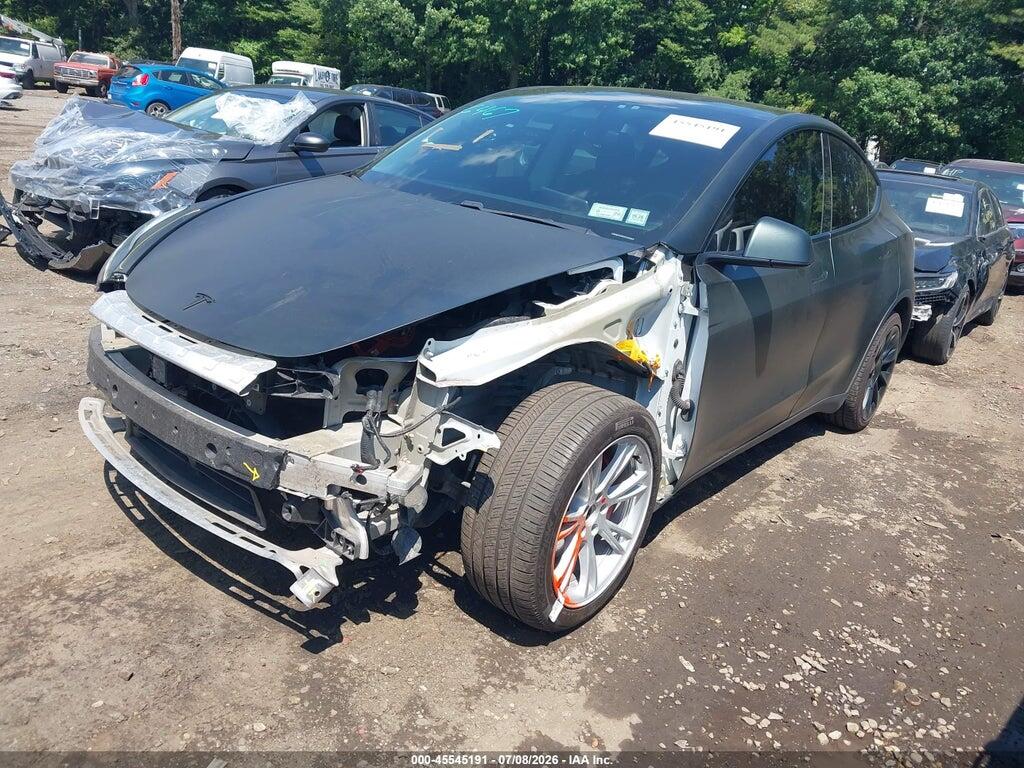 5YJYGDEE4LF037374 2020 TESLA MODEL Y photo no. 2