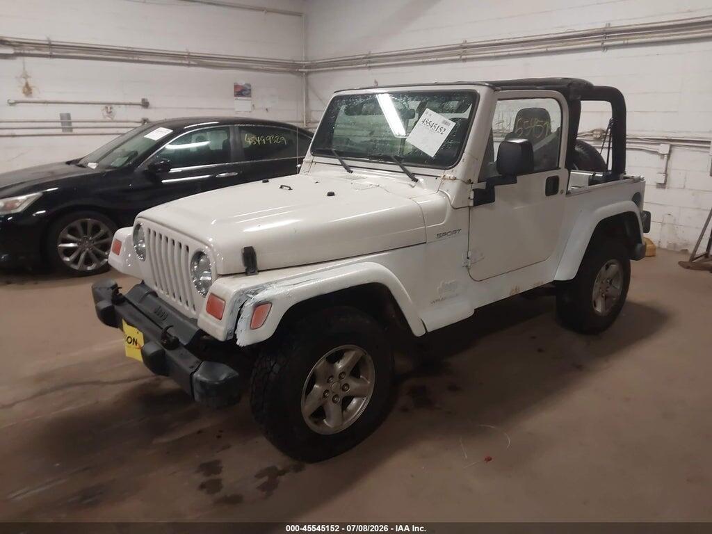 1J4FA49S53P307348 2003 JEEP WRANGLER photo no. 2