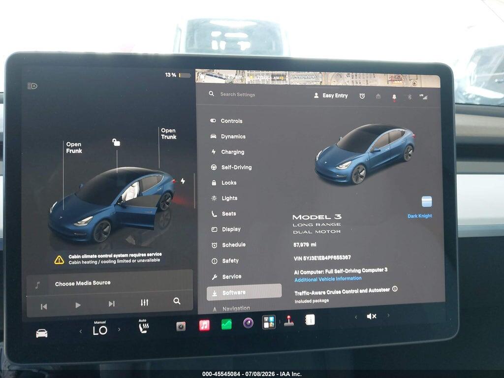 5YJ3E1EB4PF655367 2023 TESLA MODEL 3 photo no. 7