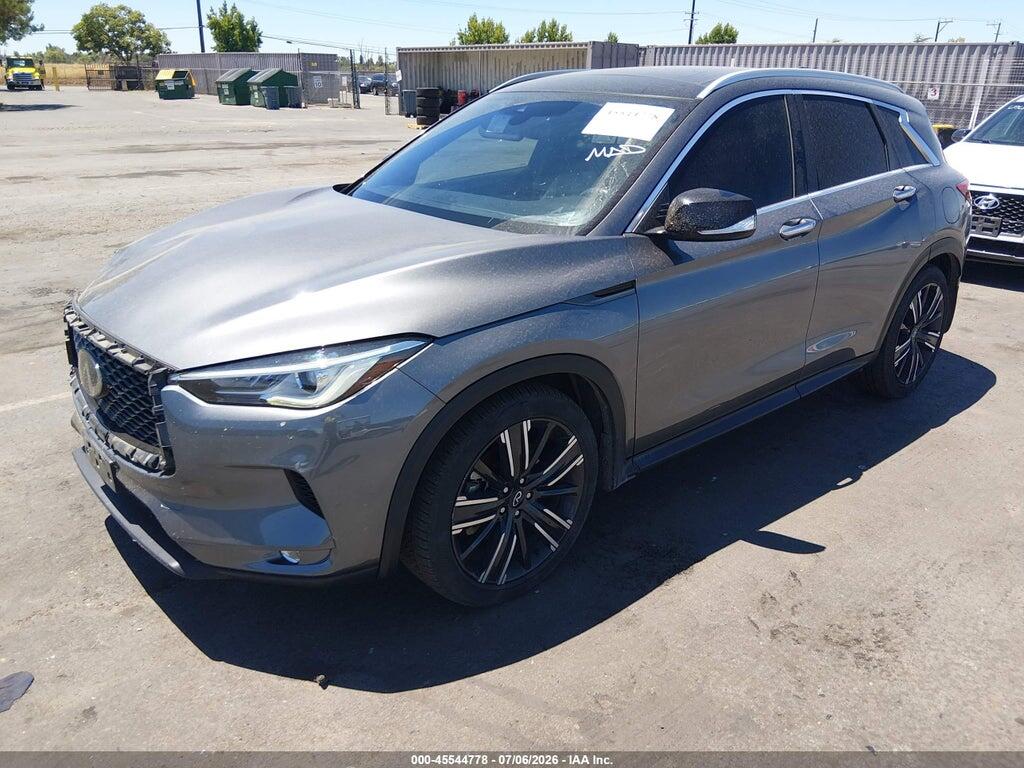 3PCAJ5BB1MF121737 2021 INFINITI QX50 photo no. 2