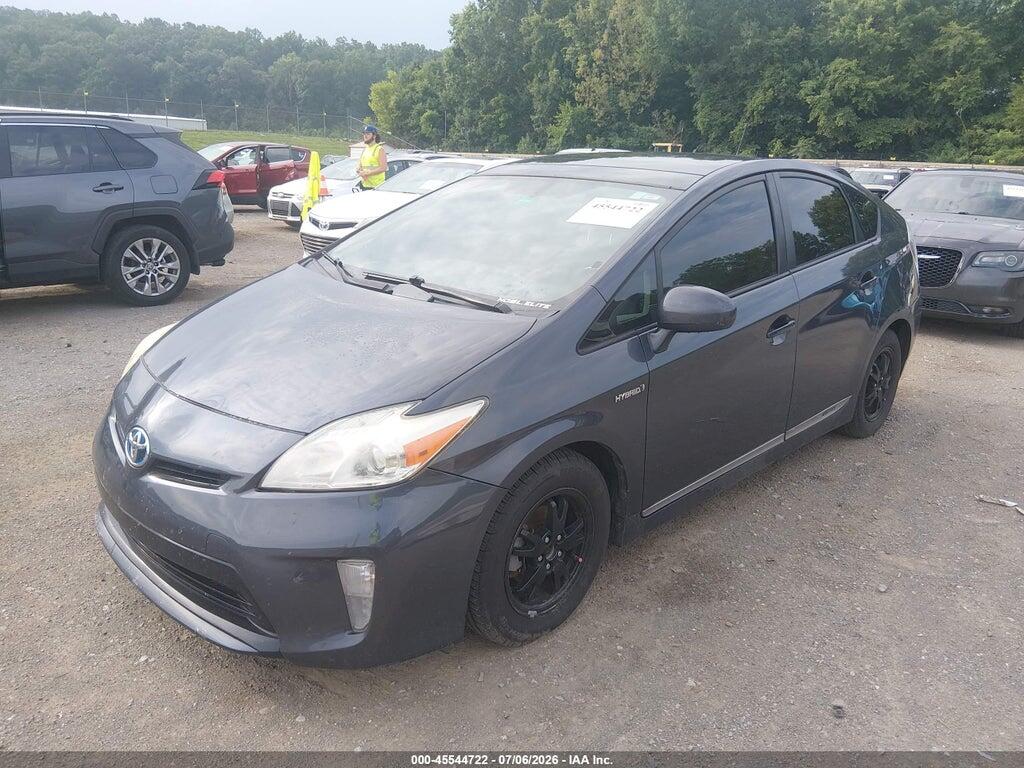 JTDKN3DU4E1782605 2014 TOYOTA PRIUS photo no. 2