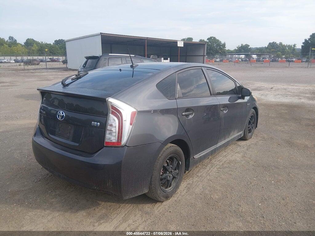 JTDKN3DU4E1782605 2014 TOYOTA PRIUS photo no. 4