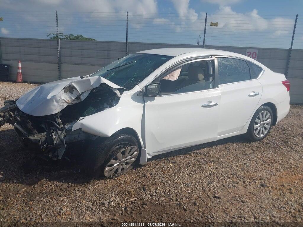 3N1AB7AP5HY356743 2017 NISSAN SENTRA photo no. 2