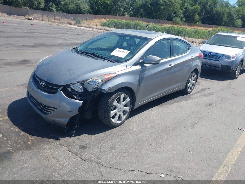 KMHDH4AE8DU708809 2013 HYUNDAI ELANTRA photo no. 2