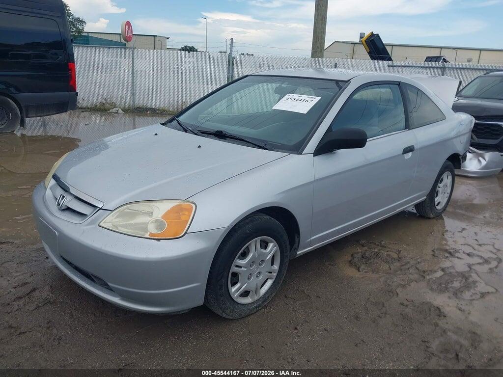 1HGEM21591L124690 2001 HONDA CIVIC photo no. 2