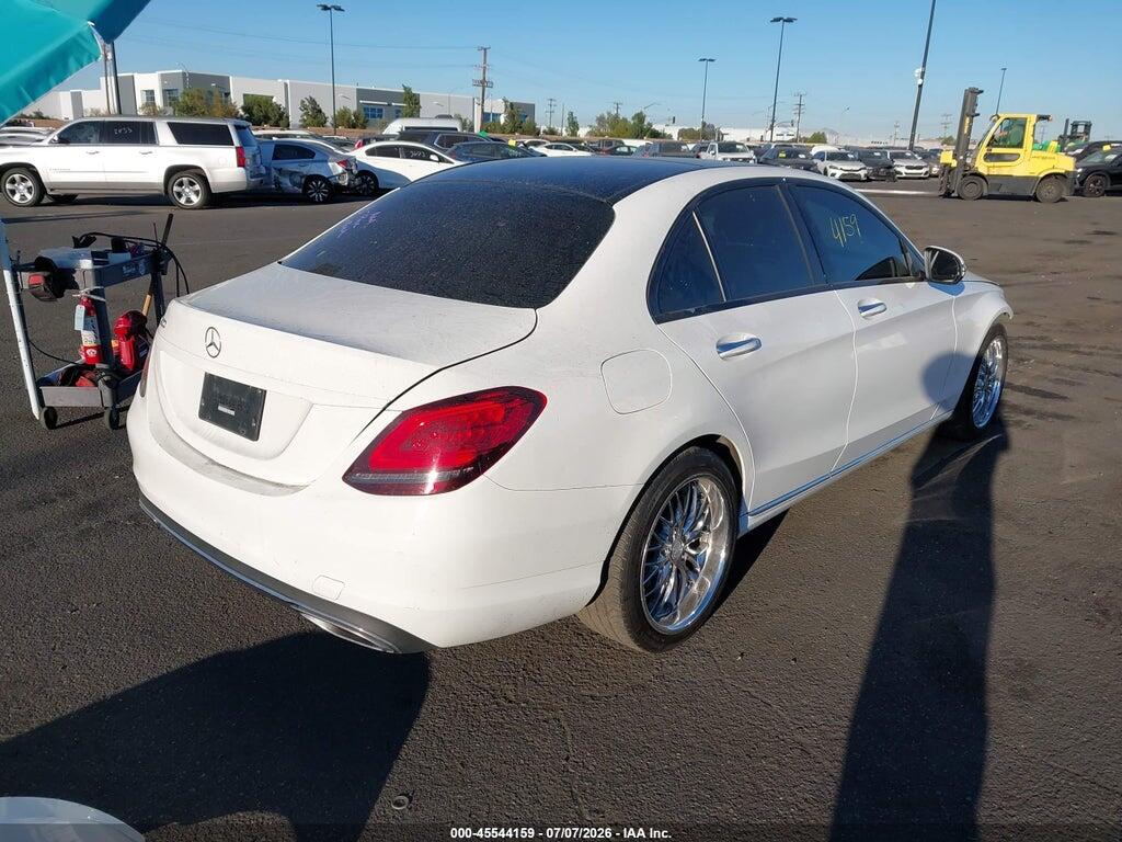WDDWF8DB4LR557390 2020 MERCEDES-BENZ C 300 photo no. 4