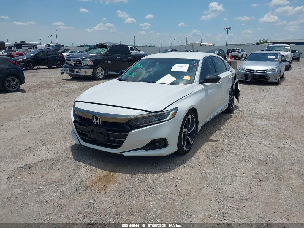 1HGCV1F49NA072820 2022 HONDA ACCORD photo no. 2
