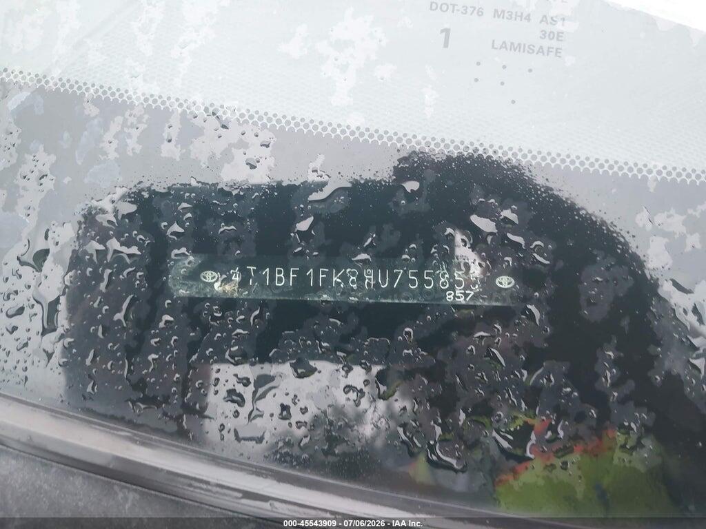 4T1BF1FK8HU755855 2017 TOYOTA CAMRY photo no. 12