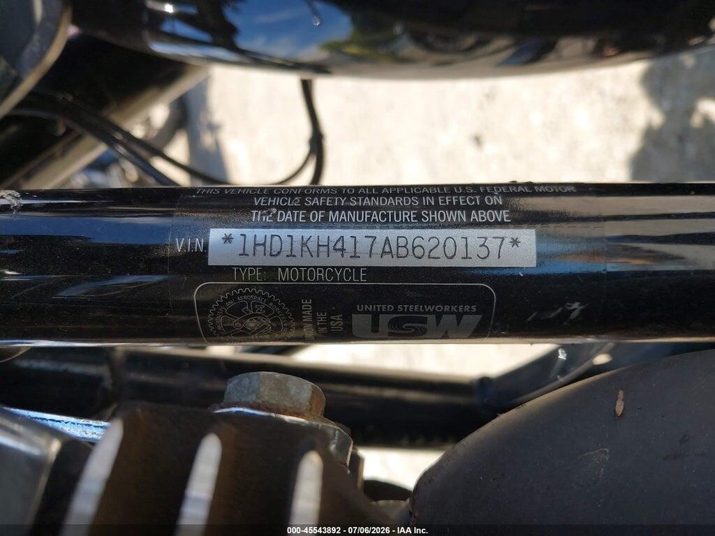 1HD1KH417AB620137 2010 HARLEY-DAVIDSON FLTRX photo no. 10