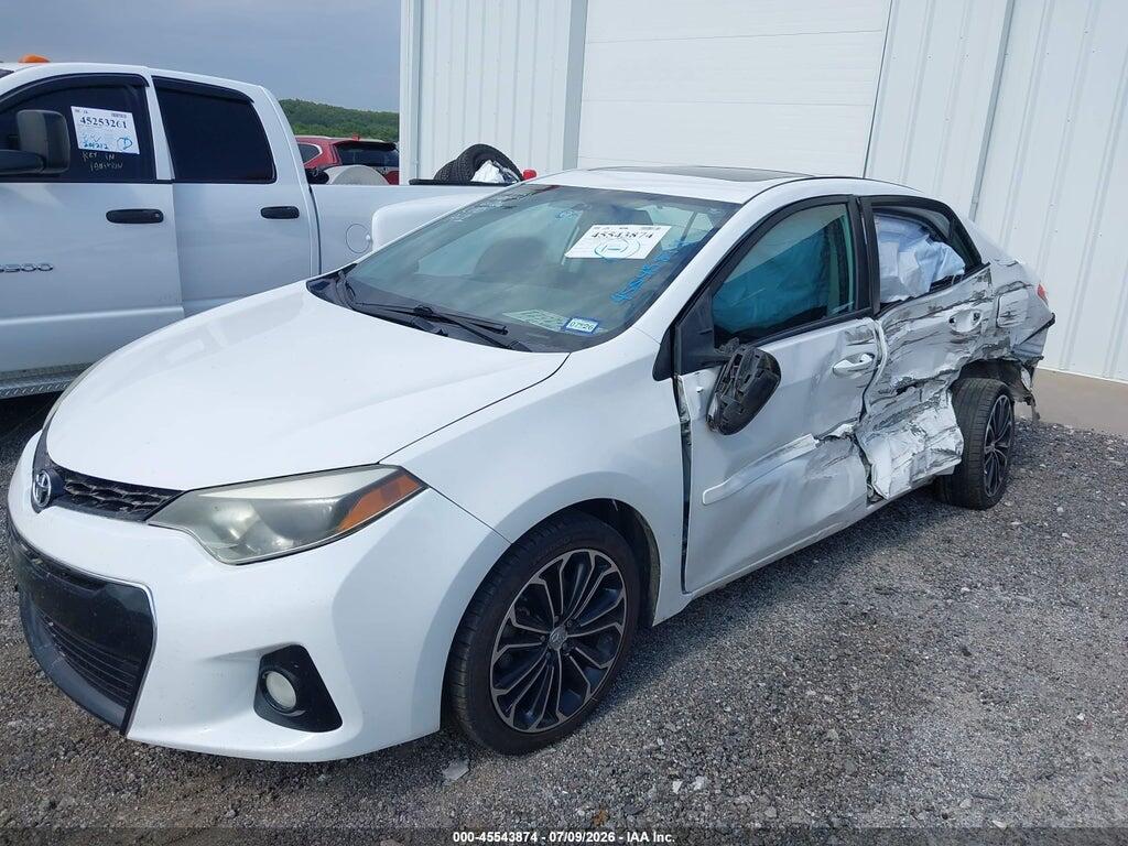 5YFBURHE8FP339282 2015 TOYOTA COROLLA photo no. 2