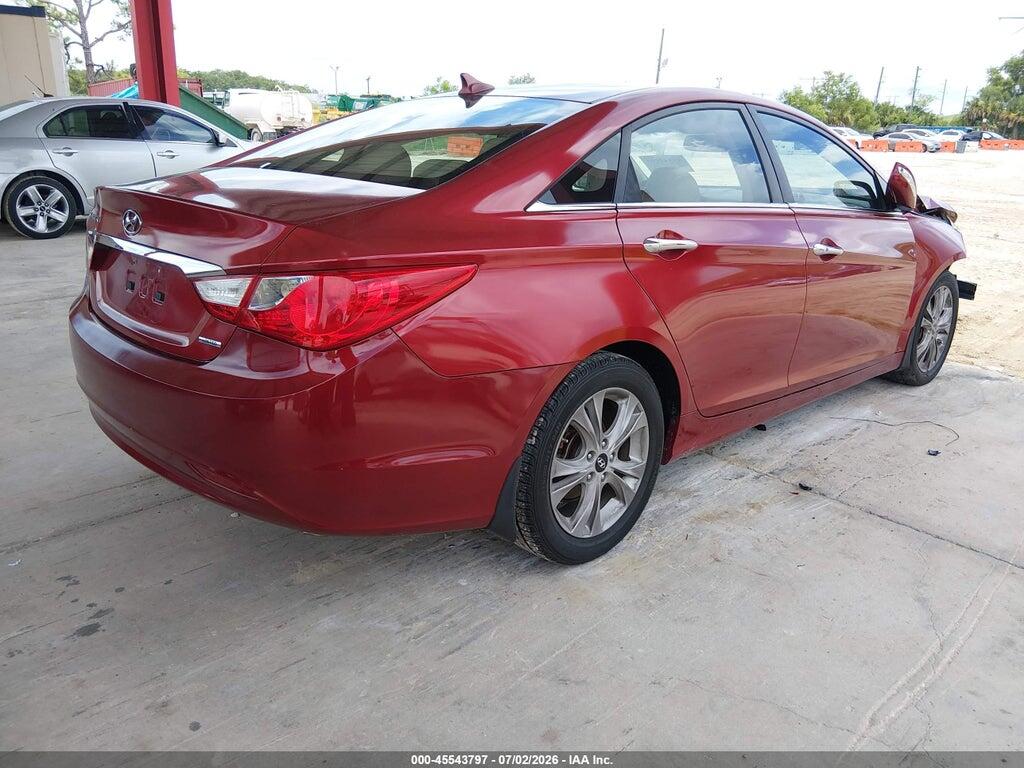 5NPEC4AC9BH125016 2011 HYUNDAI SONATA photo no. 4