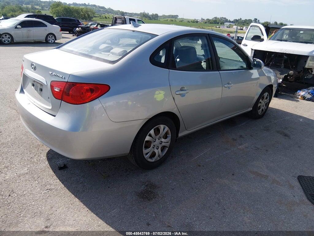 KMHDU4AD0AU964599 2010 HYUNDAI ELANTRA photo no. 4