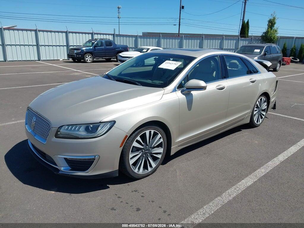 3LN6L5LU1HR624958 2017 LINCOLN MKZ HYBRID photo no. 2