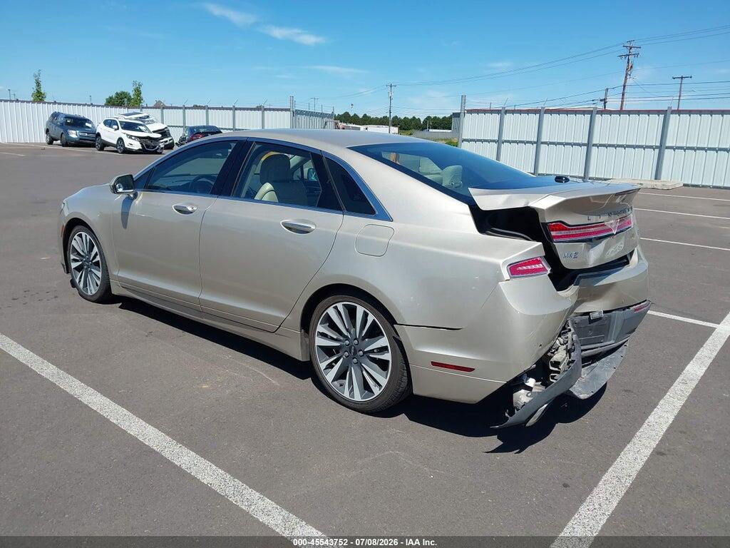 3LN6L5LU1HR624958 2017 LINCOLN MKZ HYBRID photo no. 3