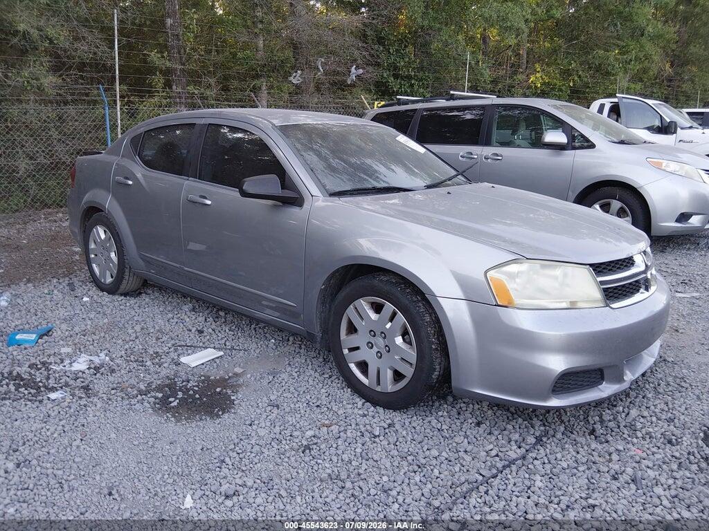 1C3CDZAB5DN562074 2013 DODGE AVENGER photo no. 1
