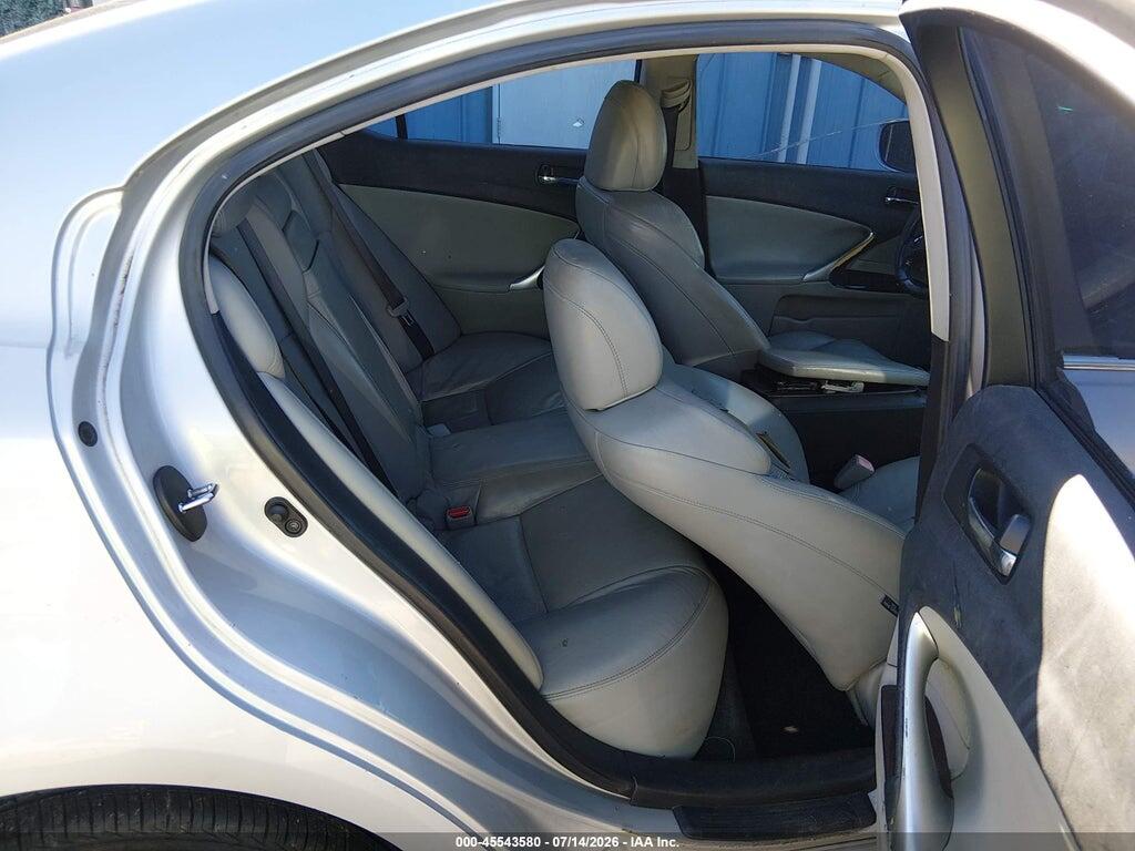 JTHCK262162008437 2006 LEXUS IS 250 photo no. 8
