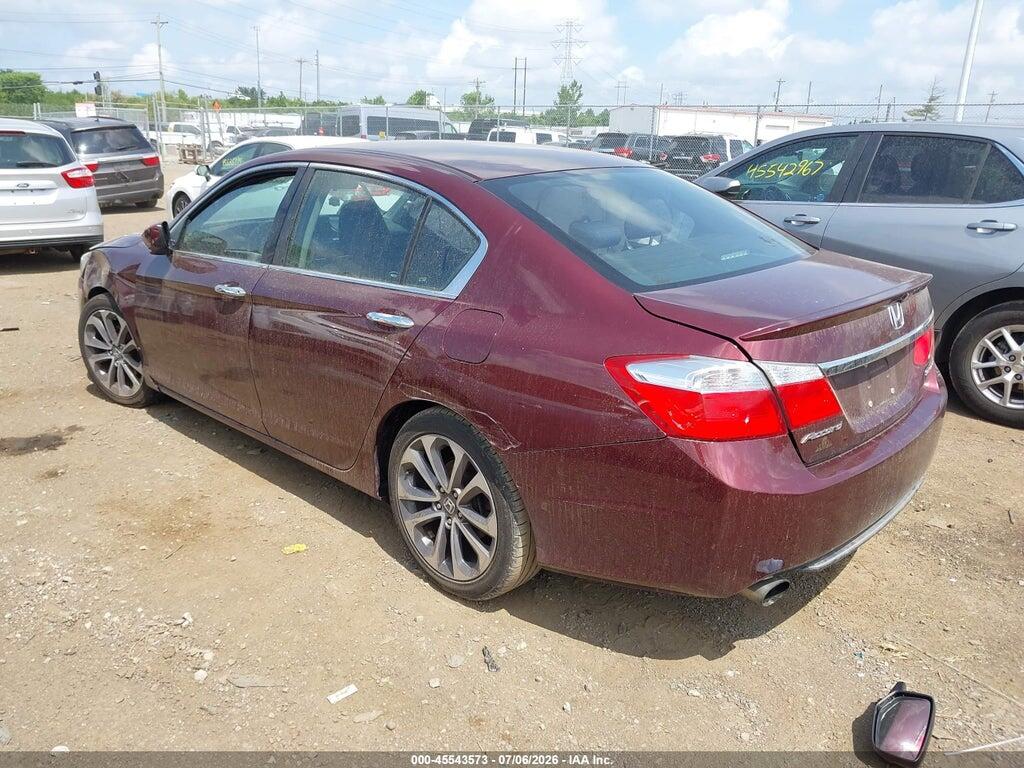 1HGCR2F50EA124791 2014 HONDA ACCORD photo no. 3